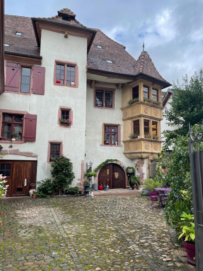 L'Oriel Des Menetriers De Ribeauville Exteriör bild