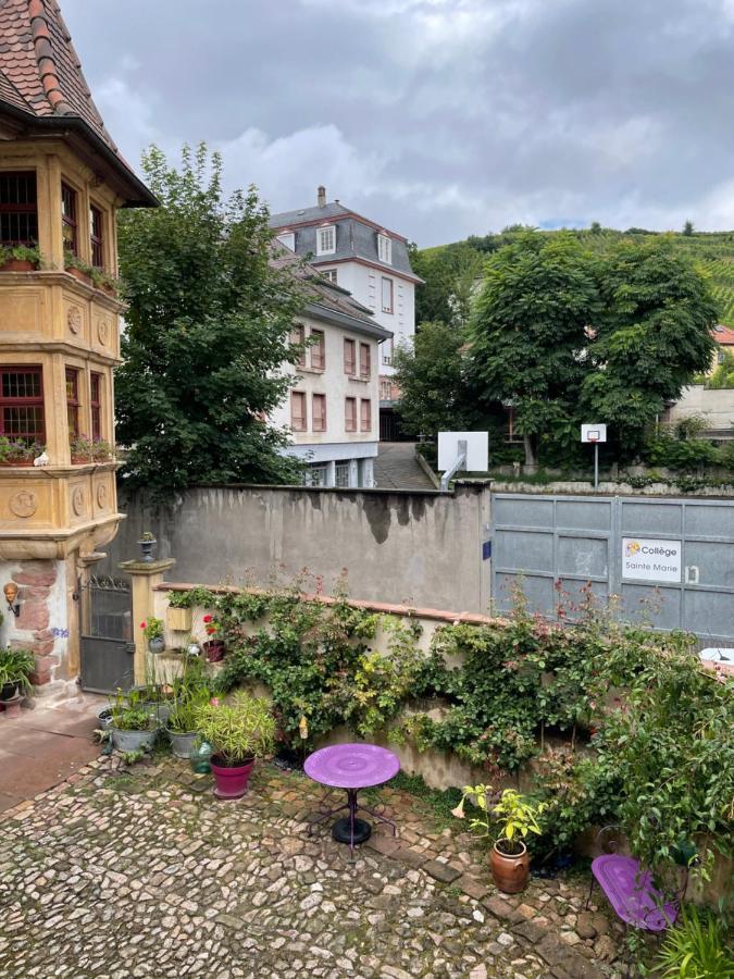 L'Oriel Des Menetriers De Ribeauville Exteriör bild