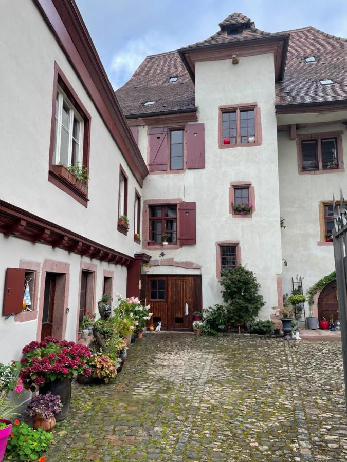 L'Oriel Des Menetriers De Ribeauville Exteriör bild